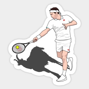 Roger the goat Sticker